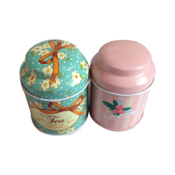 Colorful Printing Metal Candy Christmas Tin Box Candy